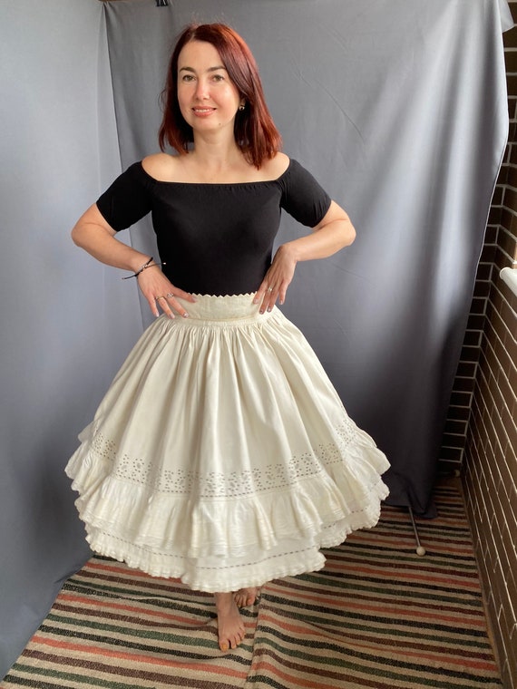Romanian Skirt Hungarian skirt Vyshyvanka skirt V… - image 6