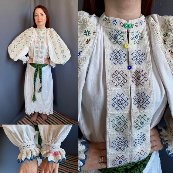 ルーマニアのドレス ルーマニアの服 ルーマニアの衣装 ヴィンテージ 