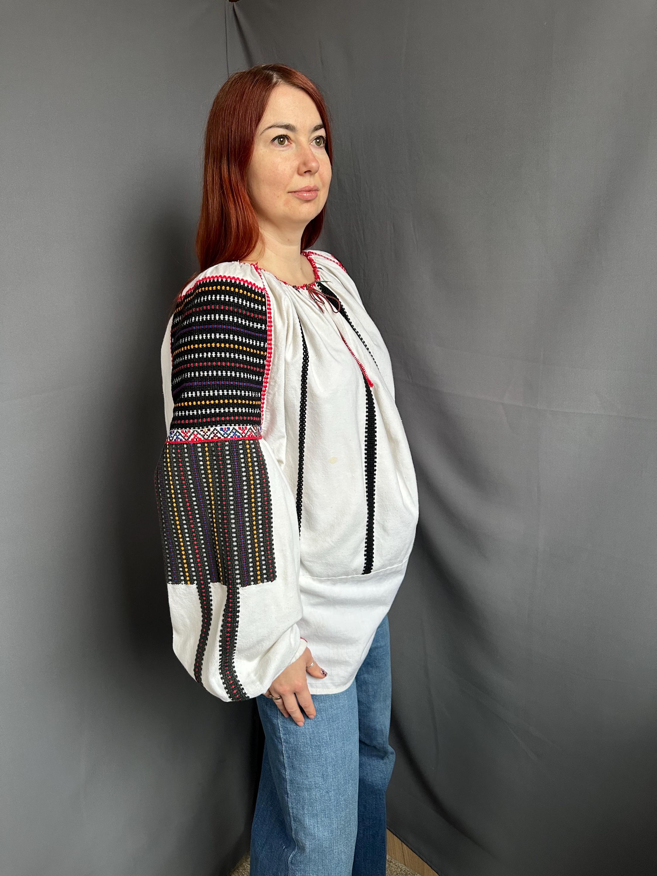 トップス antique Rumania blouse Romanian Blouse Embroidered Top Vintage Blouse Antique