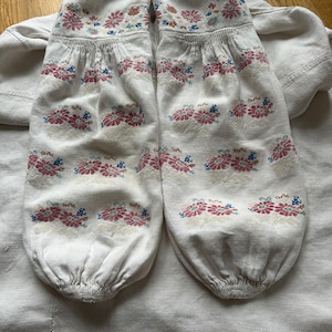 Embroidered Feminine dress Vyshyvanka Vintage Ukrainian Outfit Antique Clothes Summer Dress Vintage outfit Embroidered shirt