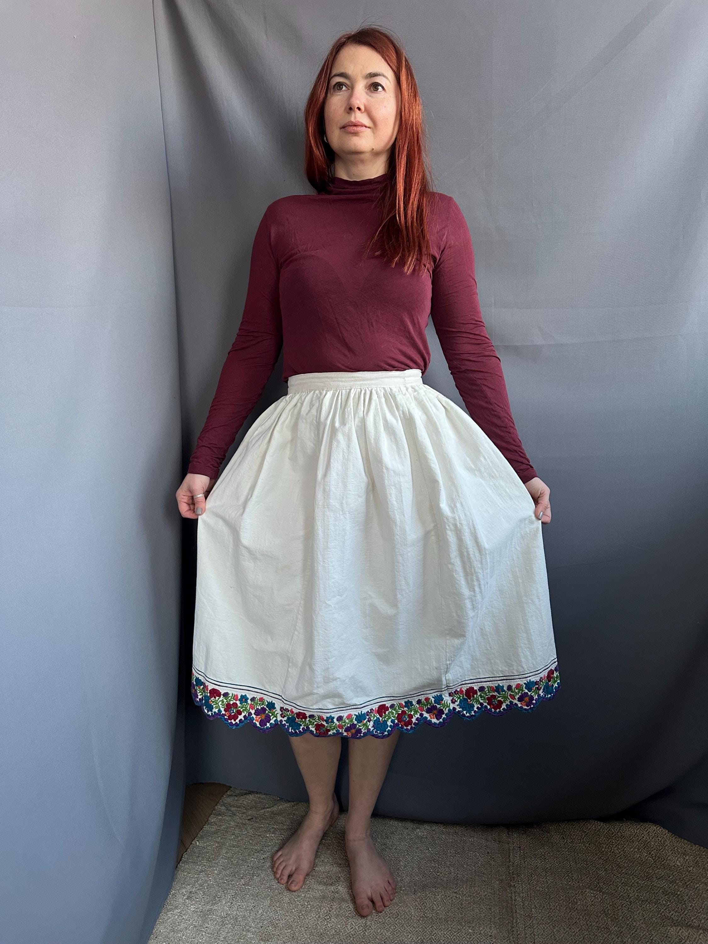 スカート Hungarian vintage embroidery skirt Hungarian vintage embroidery skirt