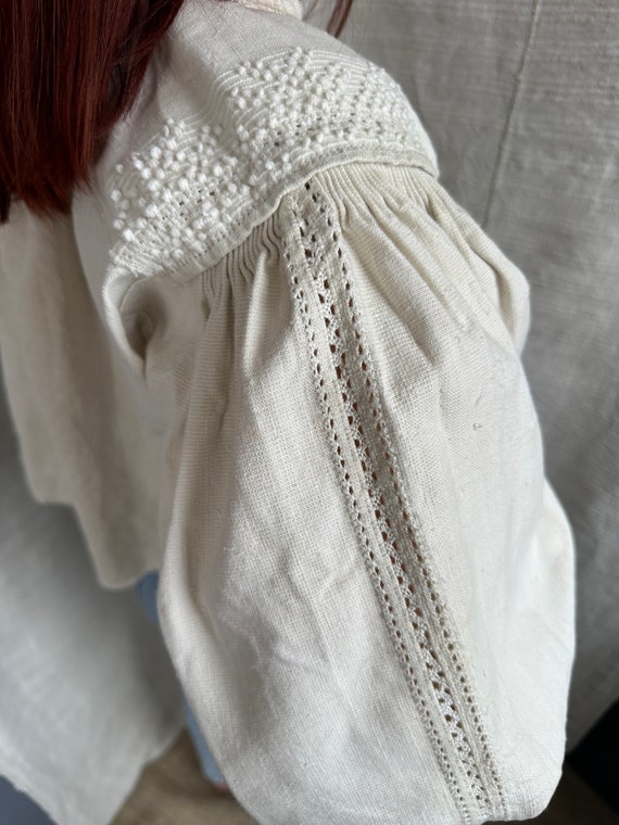 Romanian blouse  Hungarian blouse Vintage Romania… - image 8