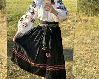 Rare Skirt Antique Skirt Vintage Skirt Vyshyvanka Skirt Vintage