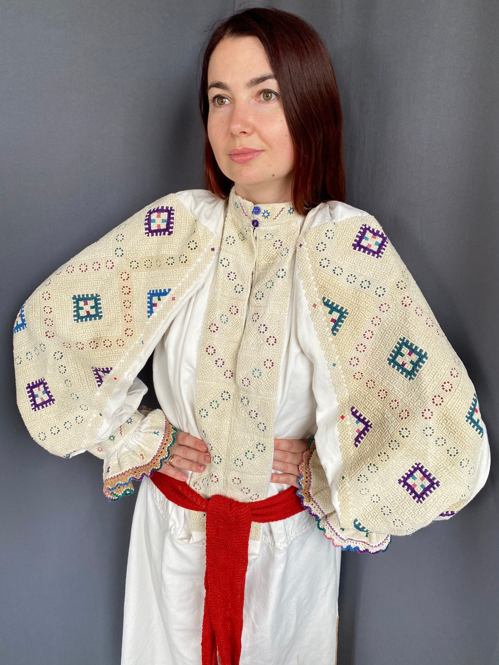 RARE find Romanian dress Antique Romanian Vintage outfits Etsy