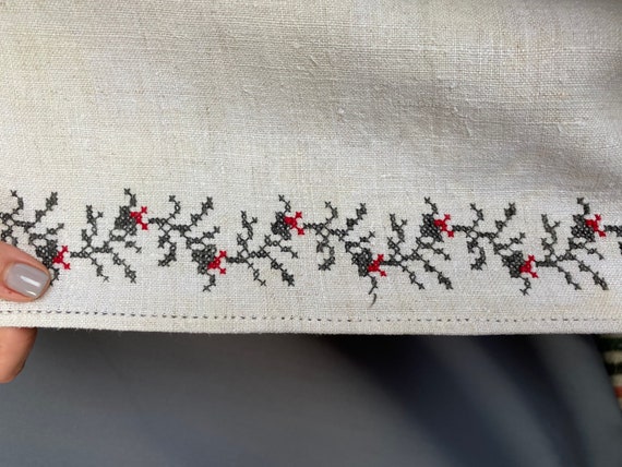 Embroidered dress Folk dress Ukrainian dress Line… - image 6