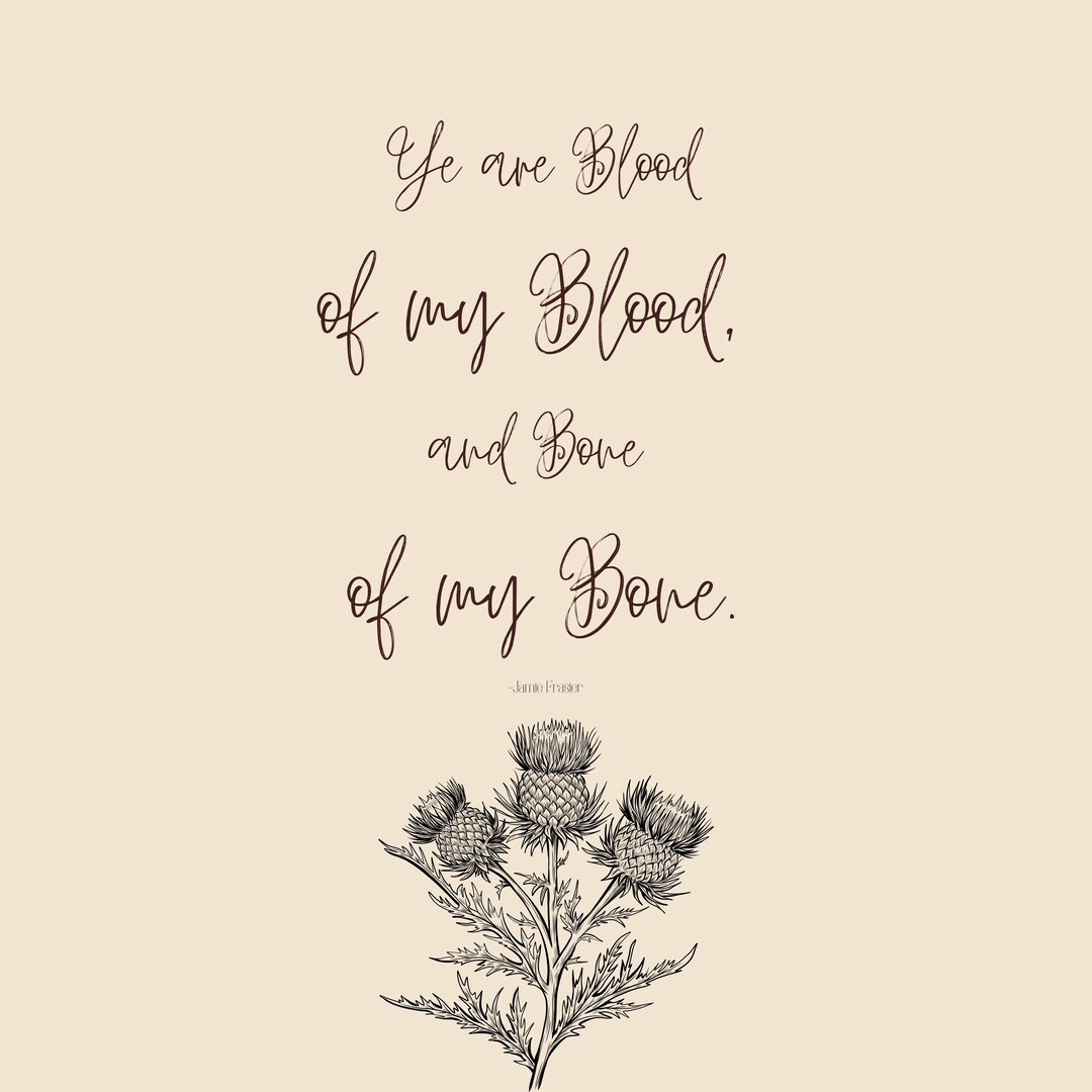 Outlander Vows Outlander Quote: Wedding Vows Digital Poster - Etsy