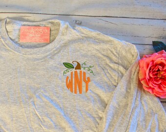 t shirt with initials