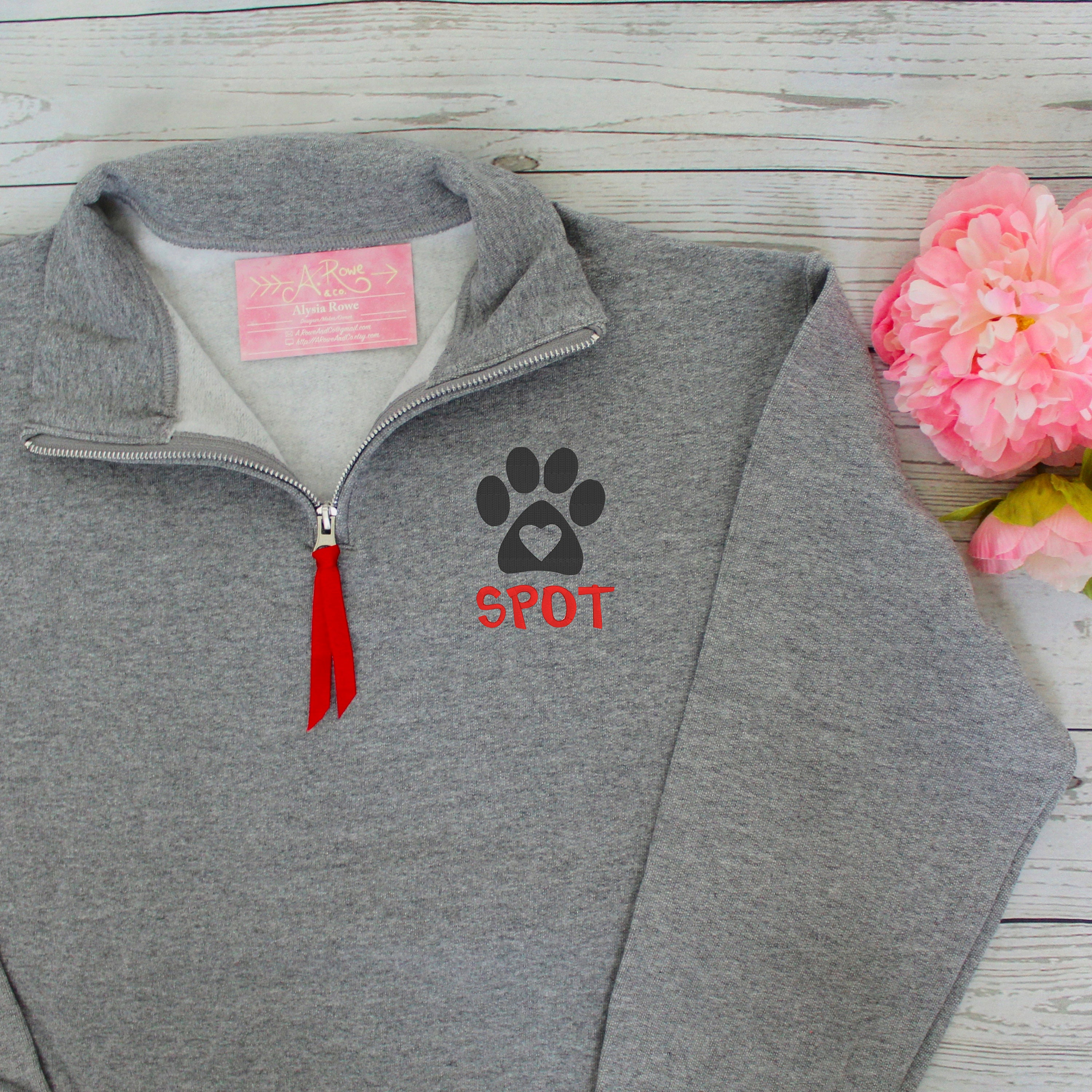 paw print sweatshirt