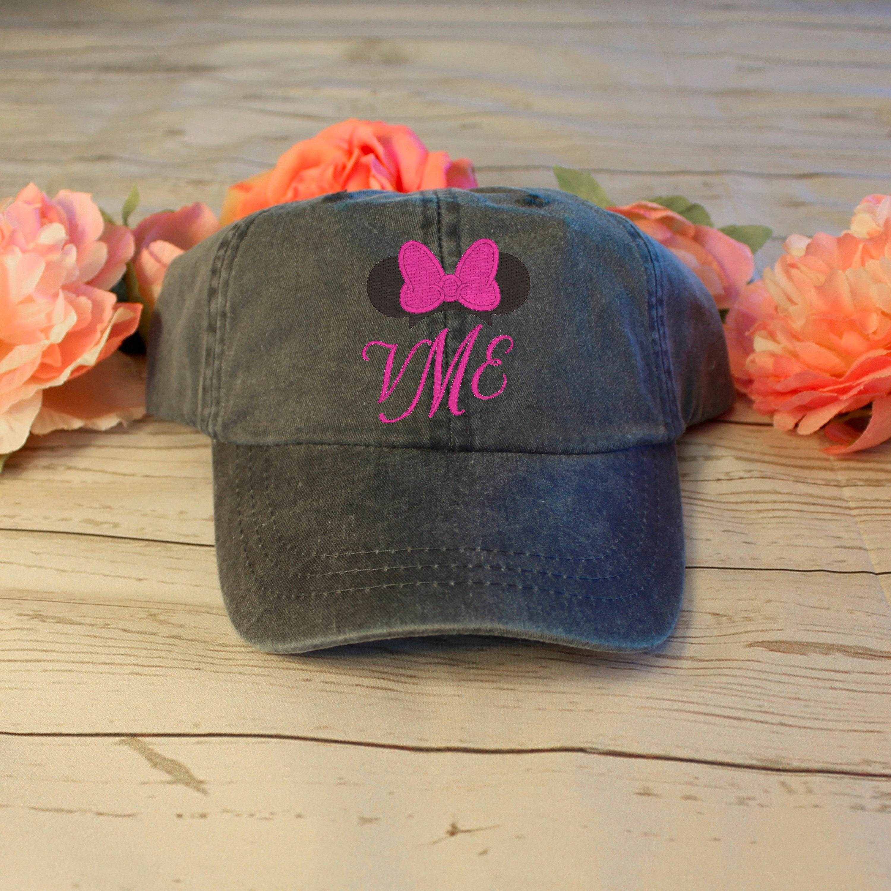 Mickey Mouse Monogram Embroidered Hats 