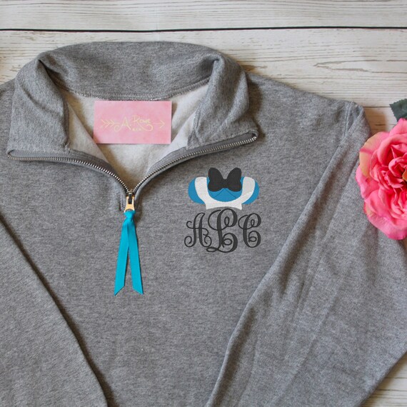 disney monogram sweatshirt