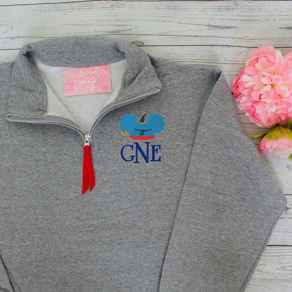 disney monogram sweatshirt