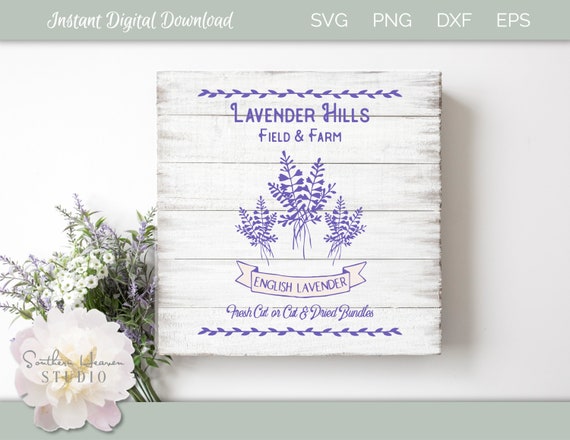 Download English Lavender Svg Fixer Upper Flower Market Svg Etsy