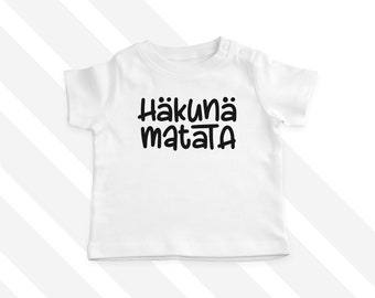 Hakuna Matata T-Shirt - Baby T-Shirt - Toddler T-Shirt - Baby Gift - Various Colours