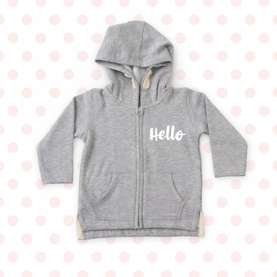 zip up hoodie baby