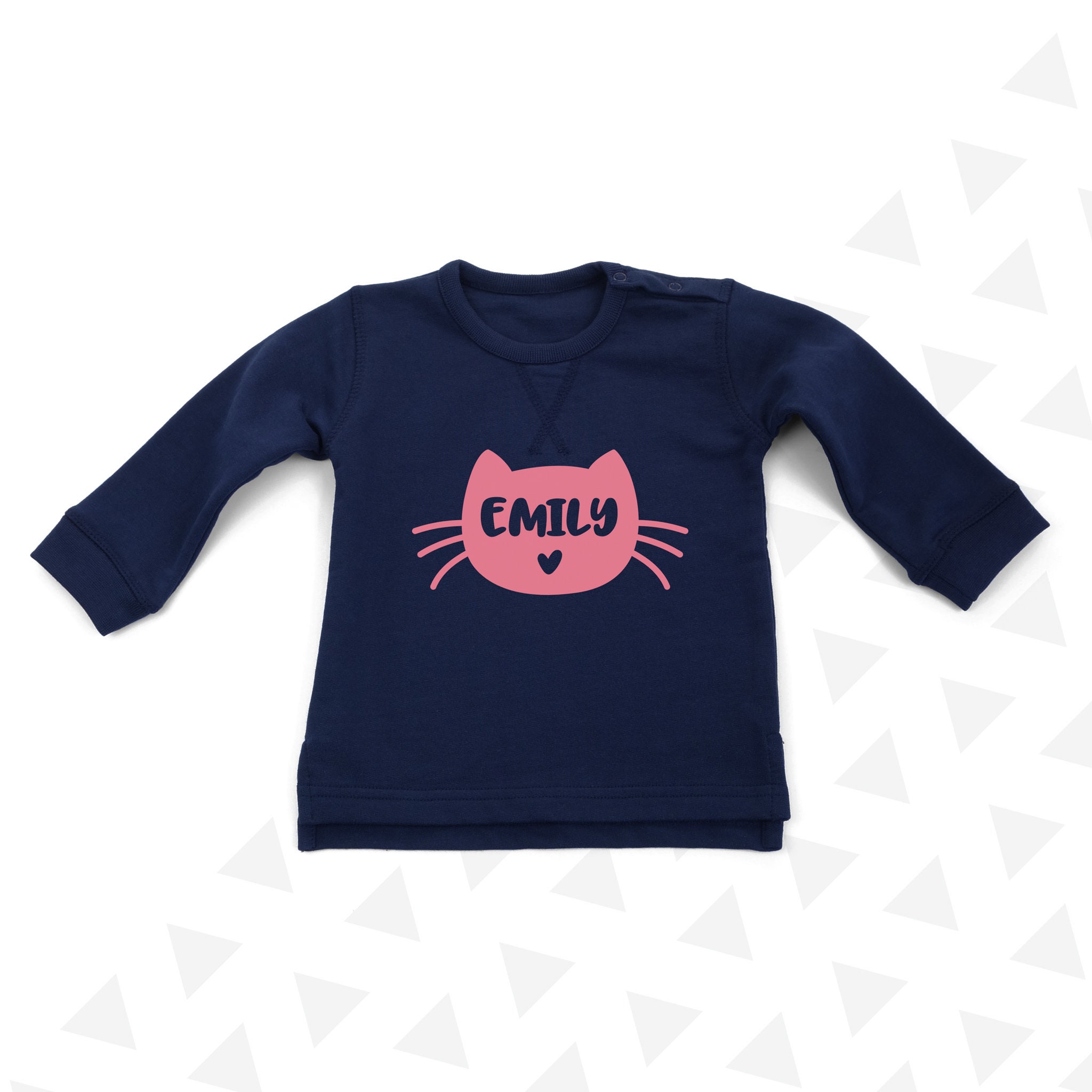 personalised baby sweatshirt