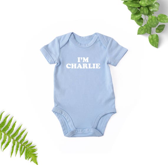 etsy personalised baby grow