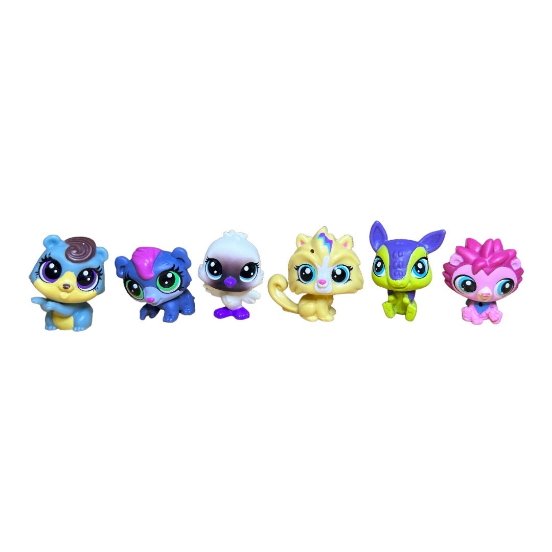 Vintage 2002 Lot of 6 LPS Littlest Pet Shop Mini Figures 1" - 1.25" - Etsy