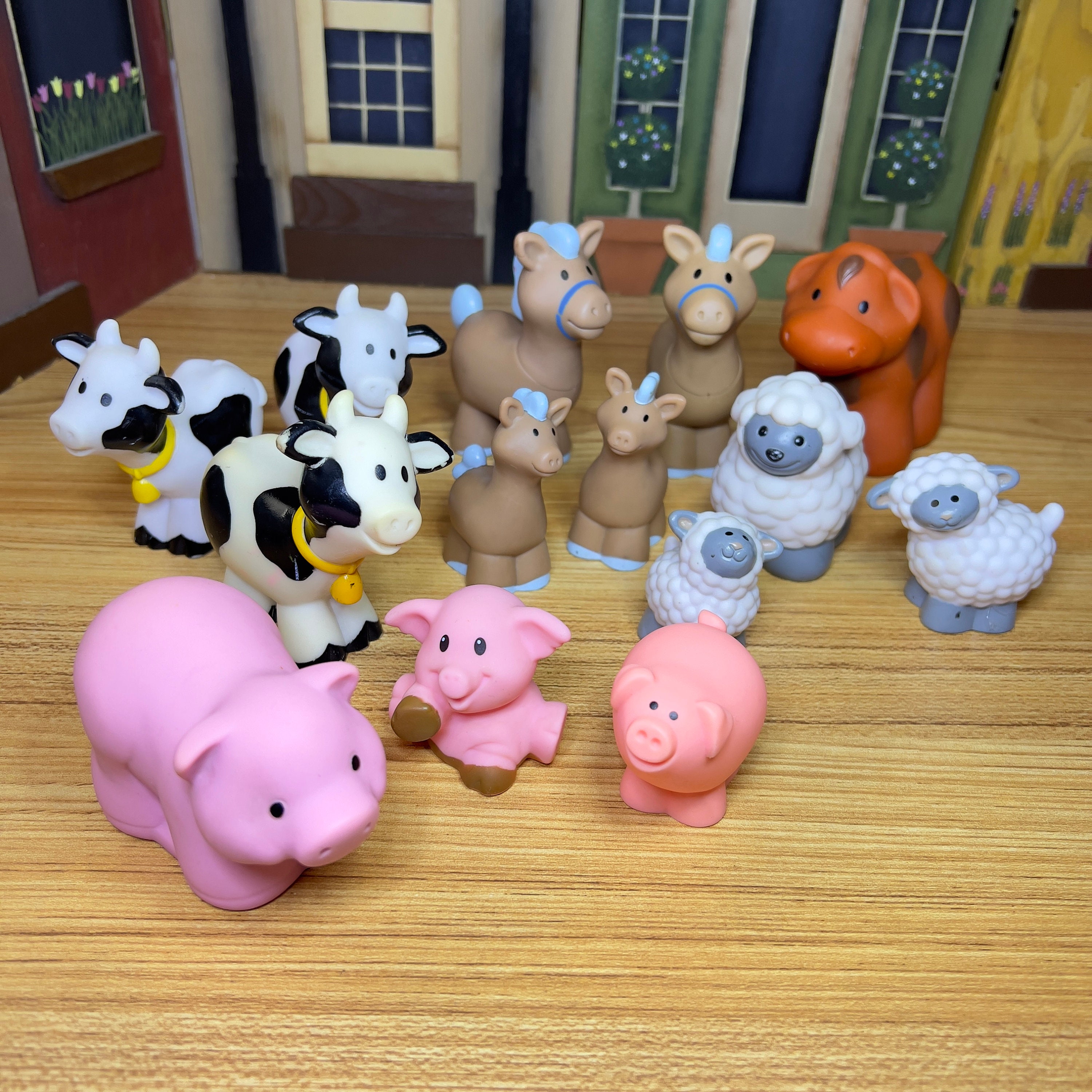 New Fisher Price Little People PINK PIG HOG PIGGY for Barn Animal Farm  Farmer