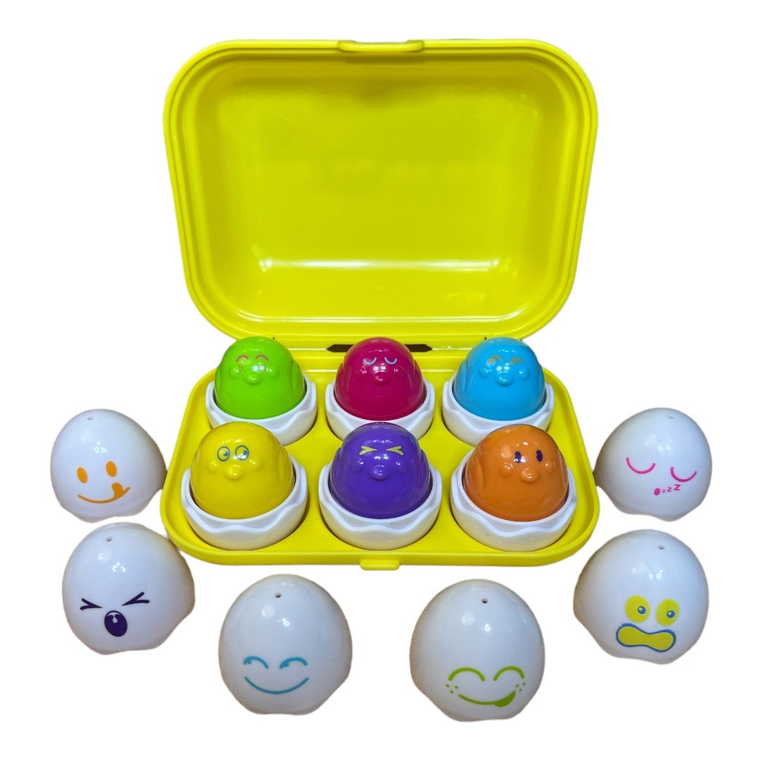 Tomy Hide and Squeak Egg Shape Sorter Educational Toddler Toy Vintage 1993