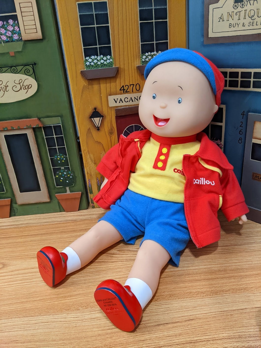 caillou talking doll