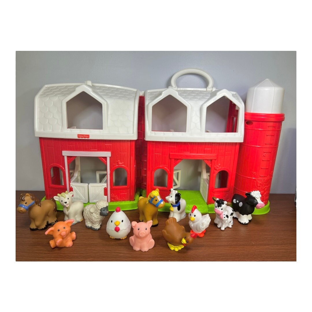 Fisher price farm friends crib bedding 2025