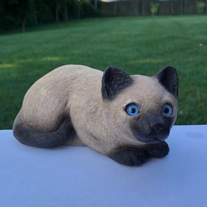 ねこ　置物　サンディキャスト製　中古　sandicast Sandicast cats - Etsy 日本
