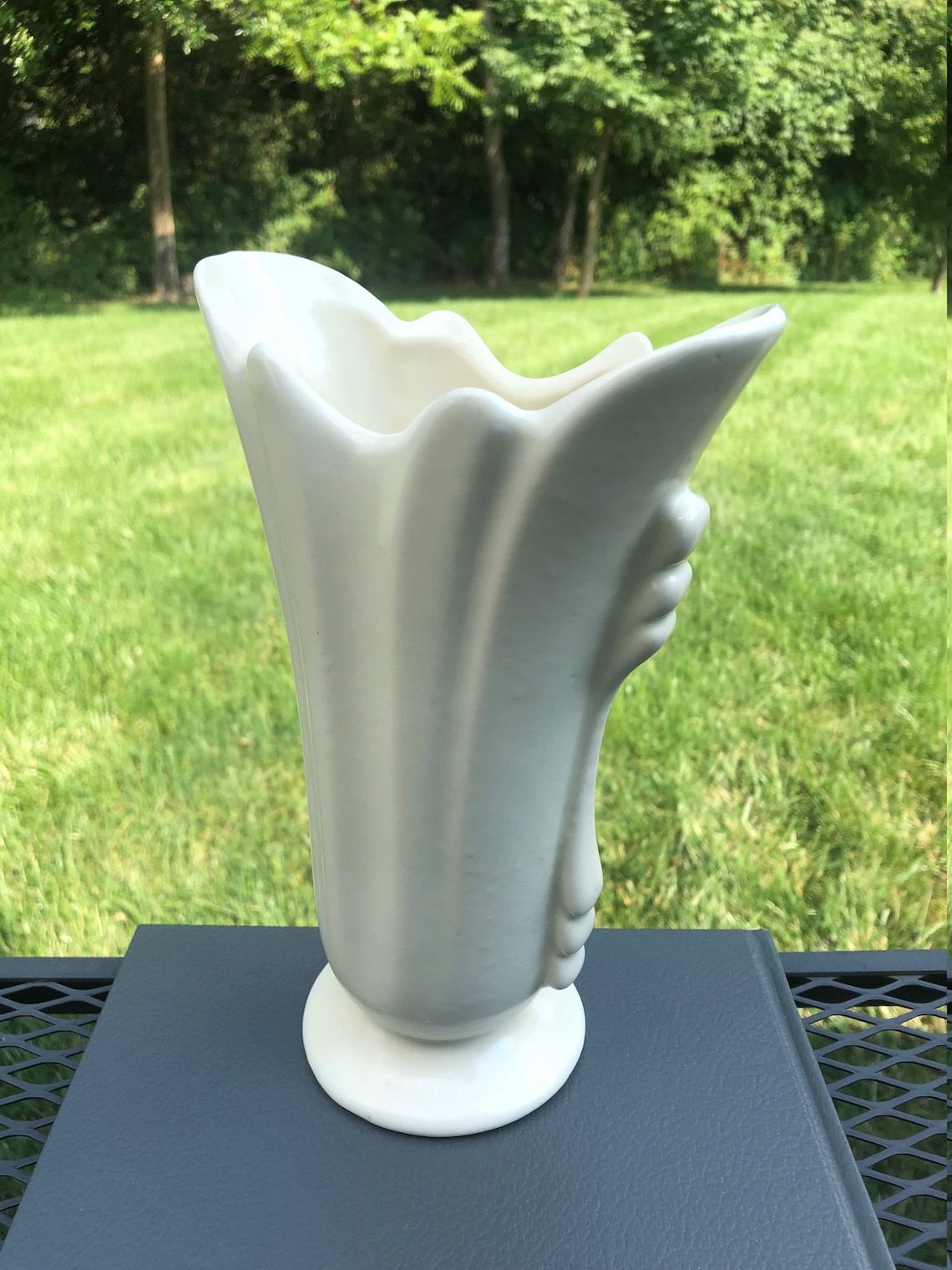 Shawnee Pottery Vase Shawnee Double Handle Vase Art Deco Etsy