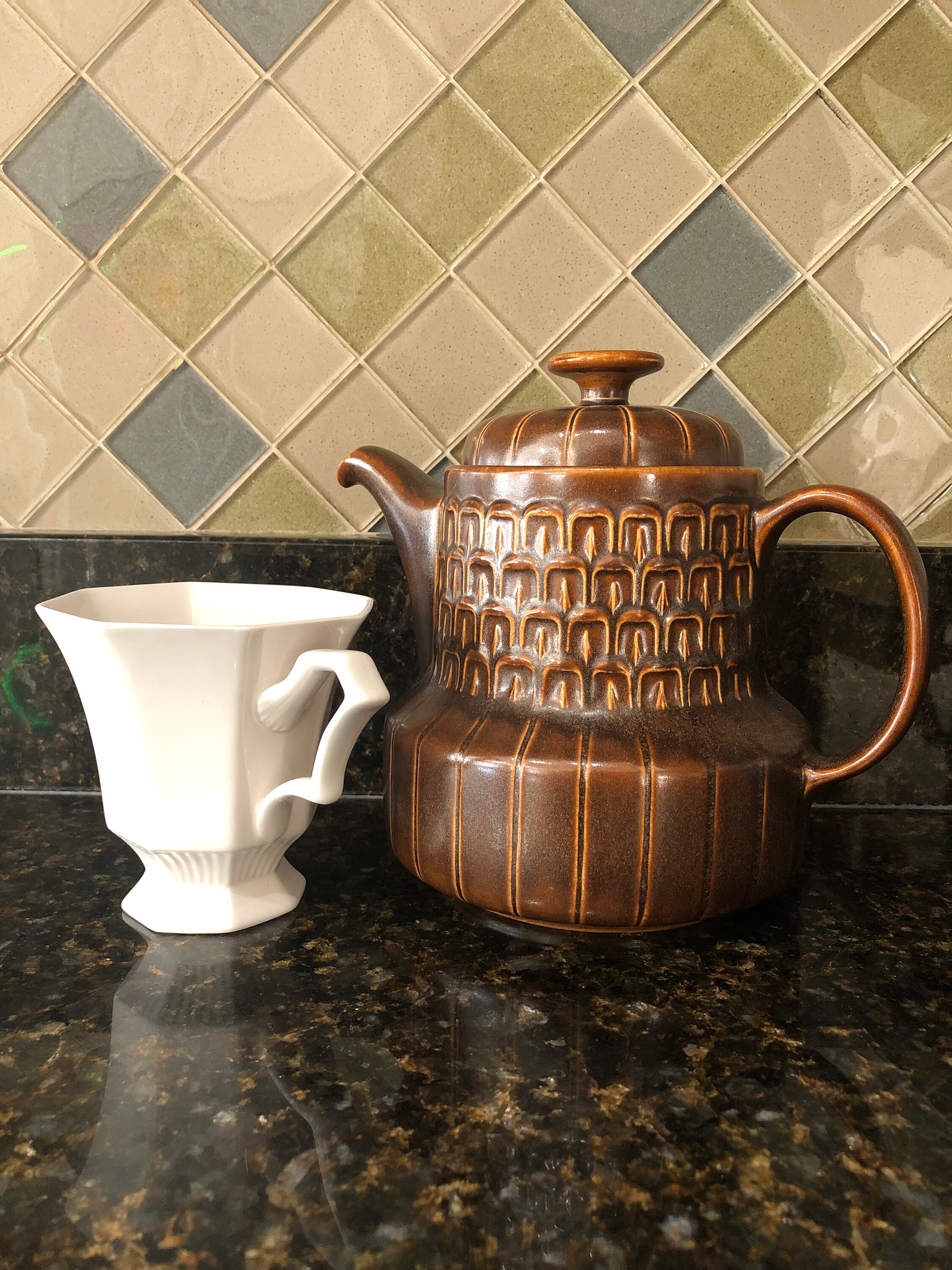 Wedgwood Coffee Server, Mid Century Modern Wedgwood Coffee Pot, Vintage
