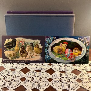 Vintage Easter postcards