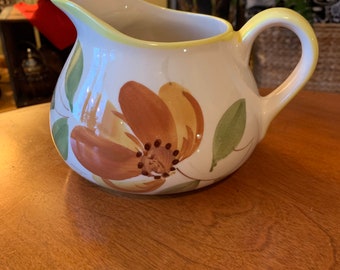Vintage flower pitcher/vase