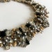 Black & Gold Luxury Rhinestone Statement Necklace | Women's Jewellery | Gifts for her | Gifts | Gemstones | Bib Necklaces | Collar Necklaces 