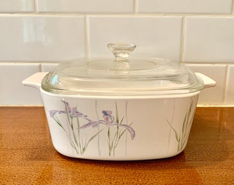 corningware purple iris