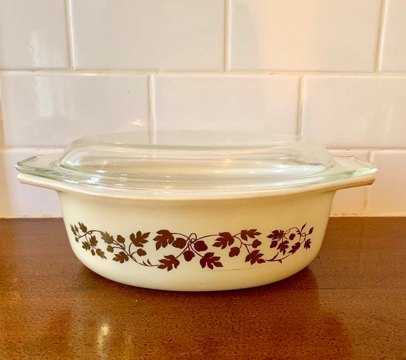 Pyrex Golden Ovenschotel Schotel met Deksel Quart | Etsy België