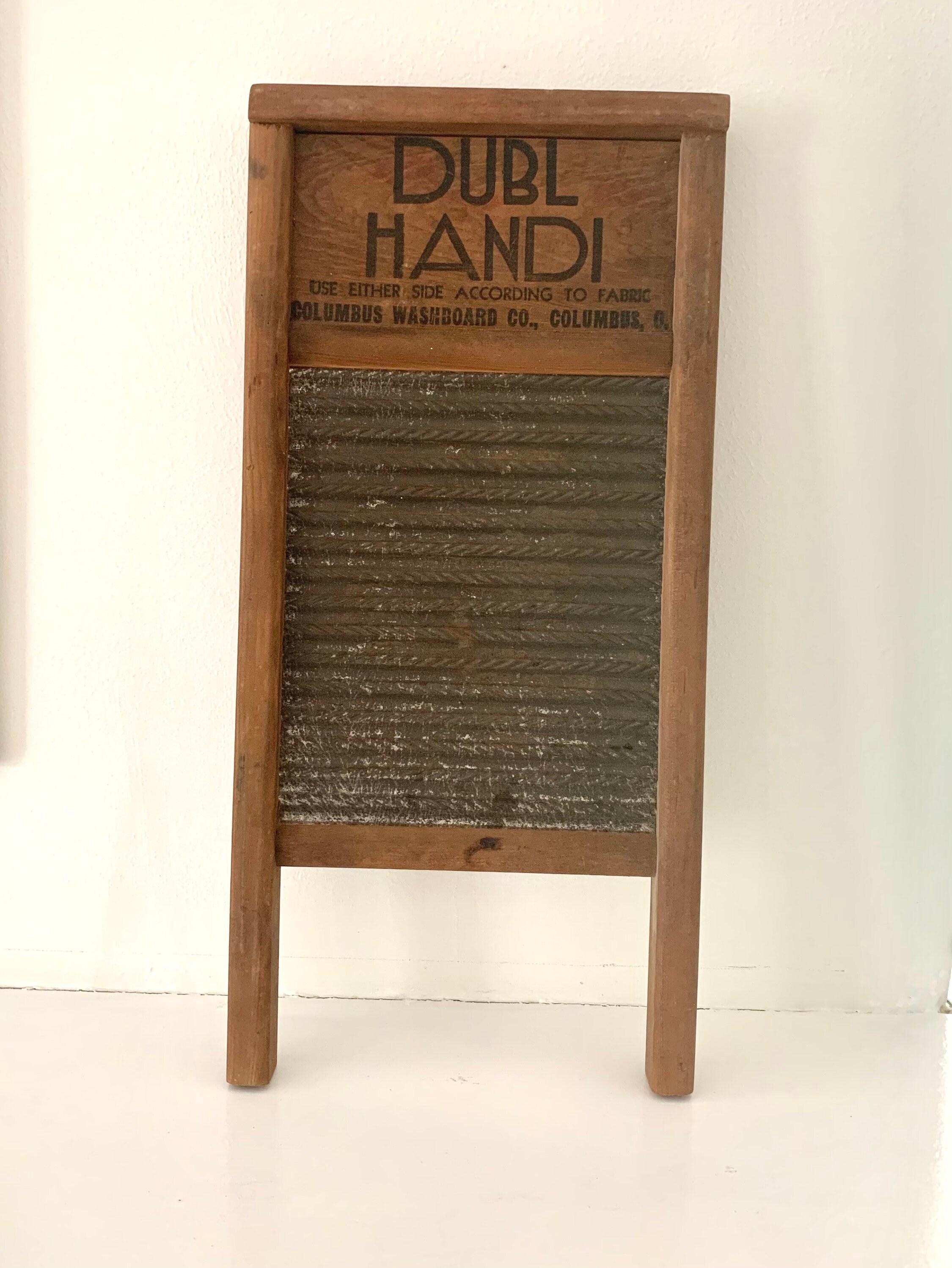 Dubl Handi Washboard Madera antigua y estaño Washboard Vintage | Etsy
