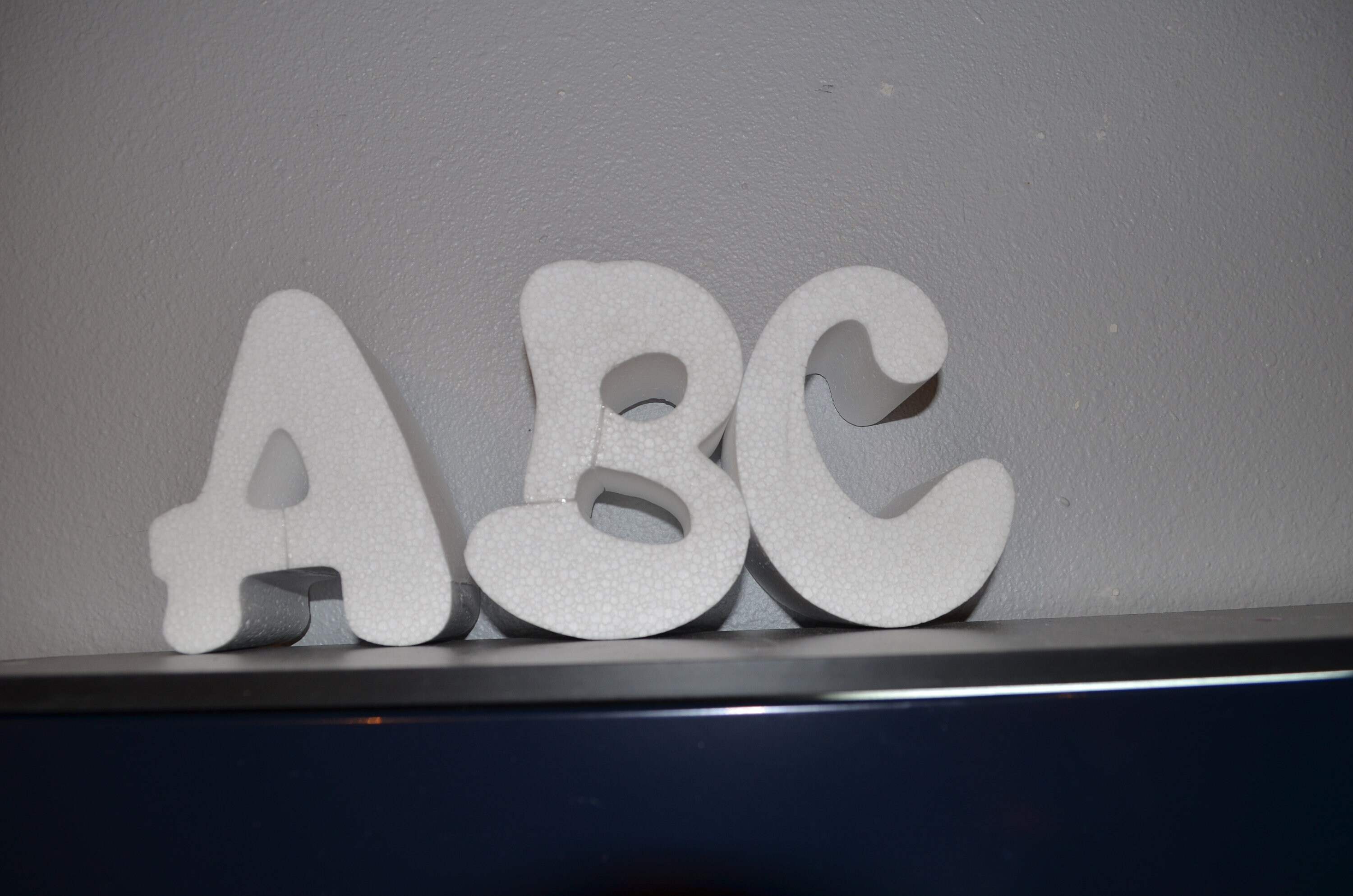 Small Custom Foam Letter Etsy
