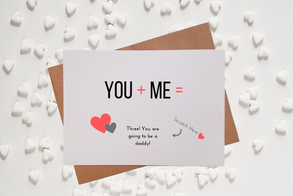 baby daddy valentines card