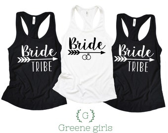 Bride tribe tank tops Clearance