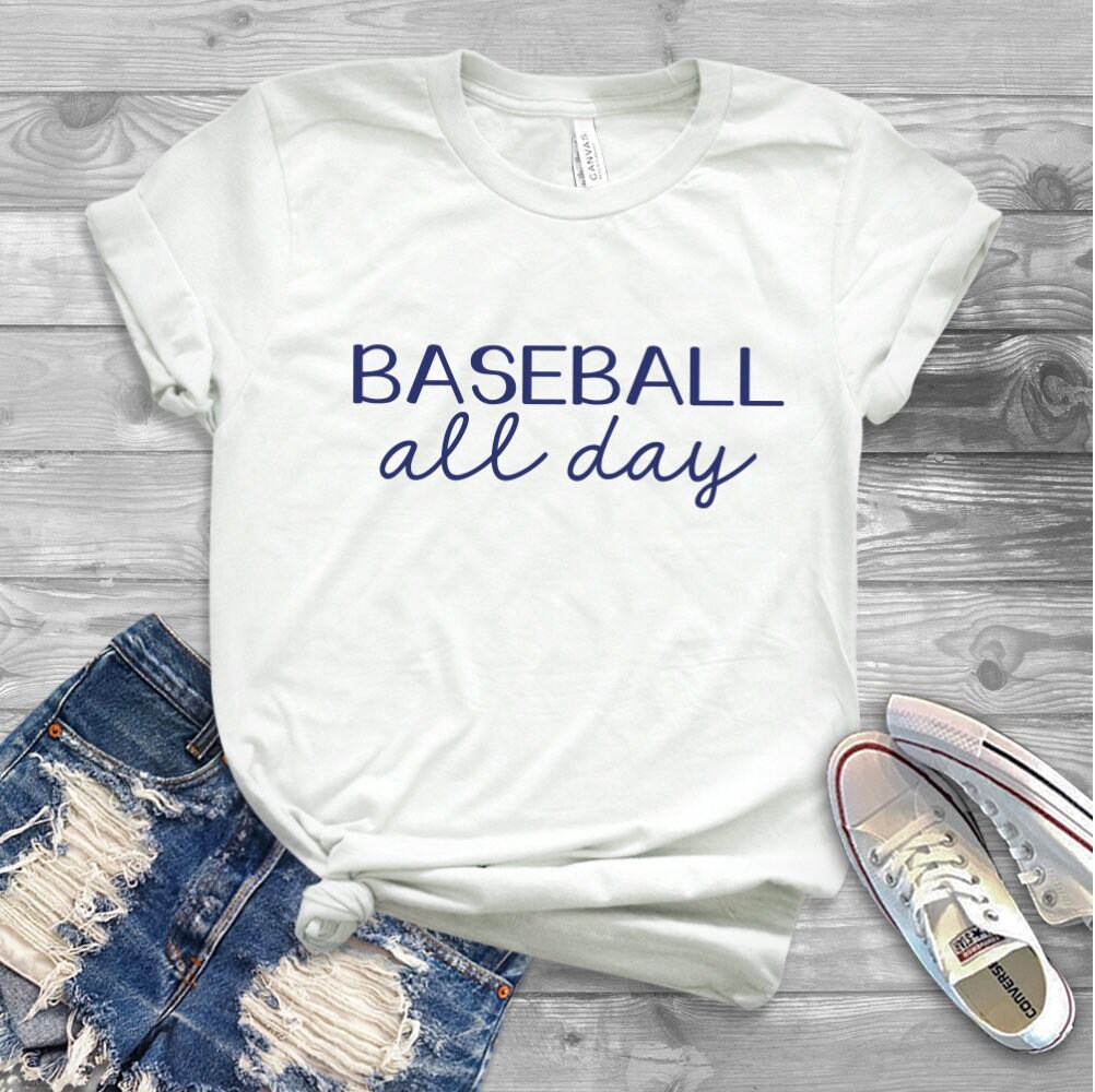 baseball all day shirt