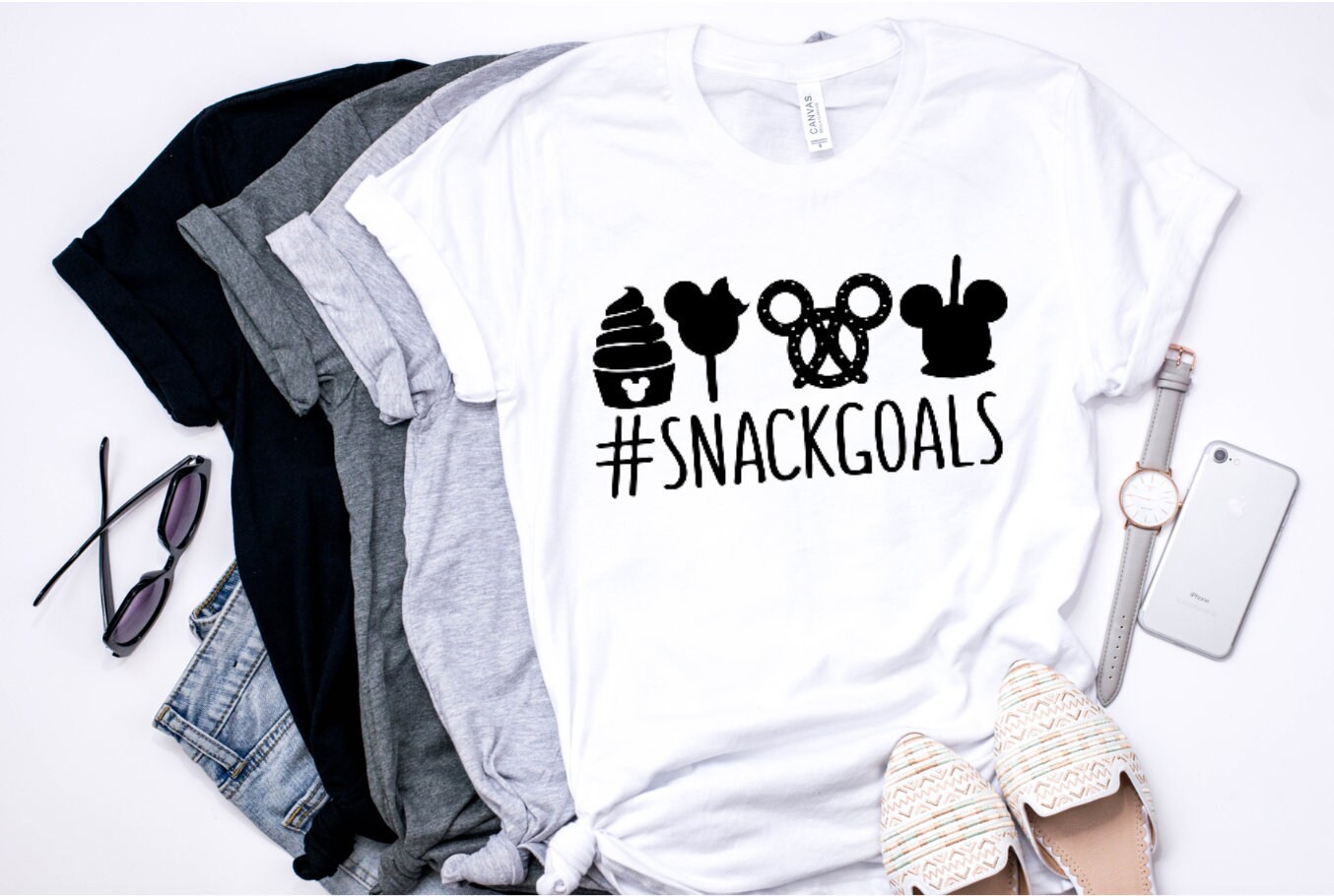 snack goals disney shirt