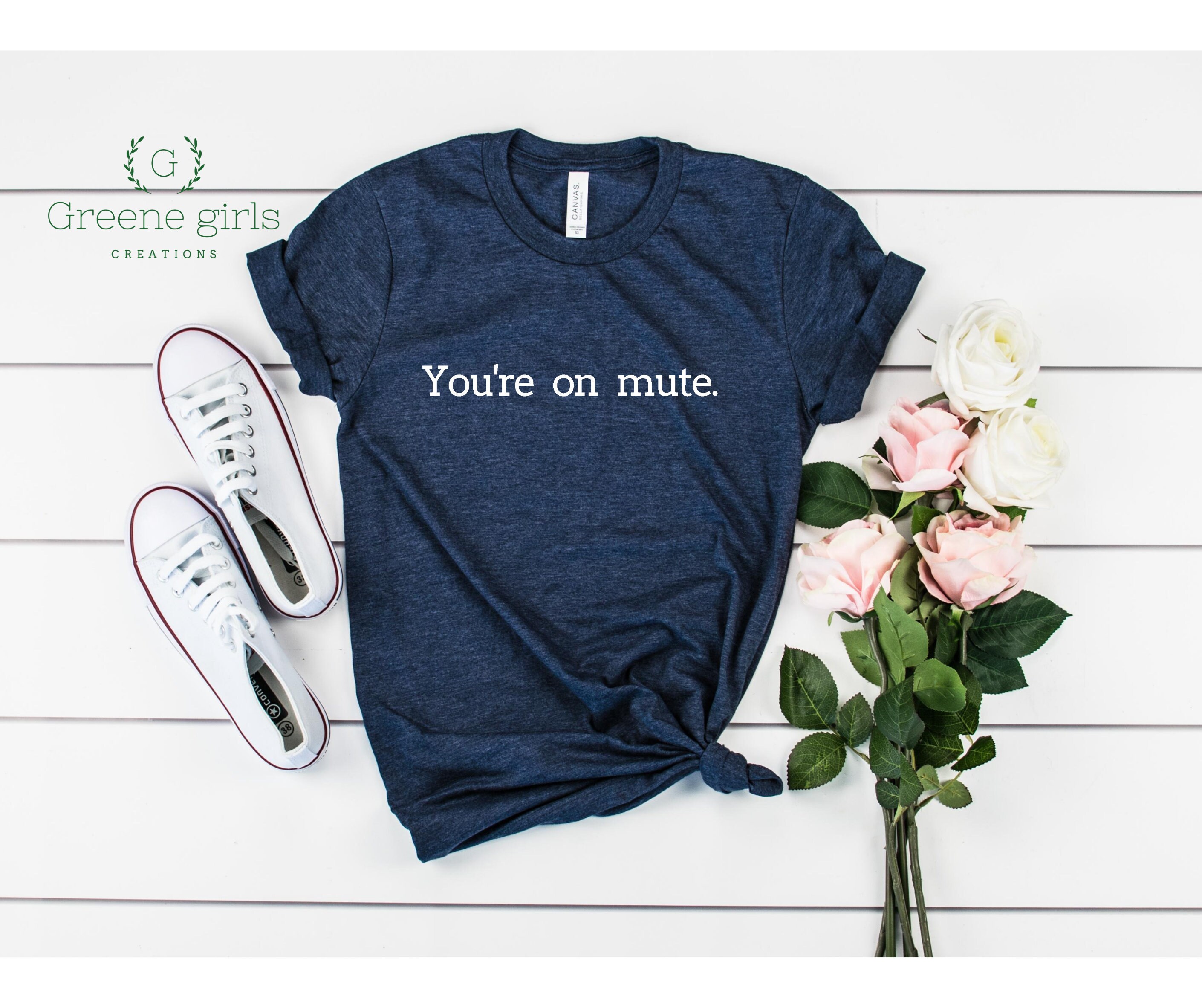 You're on mute shirt, zoom shirt, work from home shirt, funny shi…
