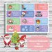 Printable Advent Calendar for Children - Etsy