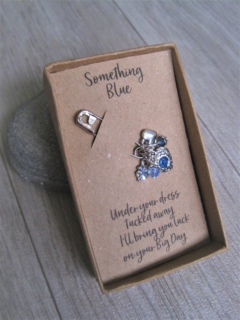 something blue for a bride to wear