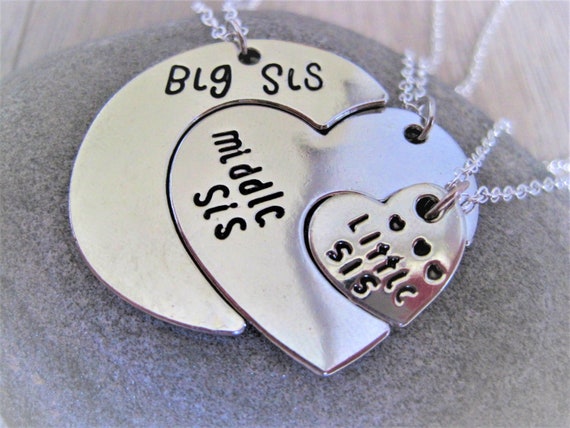 3 Sister Necklace Set Necklaces Gift For - 3 Sisters Pendant Necklace 3 Sister Necklace Set Necklaces Gift For - 3 Sisters Pendant Necklace