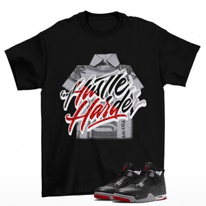Bred 4 jordan shirt hotsell