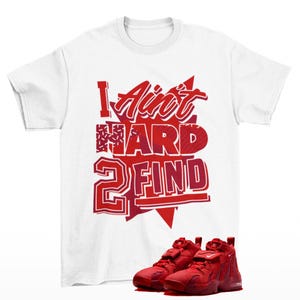 Seltenes Sneaker Shirt in Weiss passend zu Air DT Max '96 Love Letter To Connie