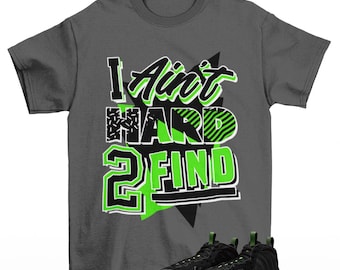 Rare Find Sneaker Shirt to Match Foamposite One Black Volt
