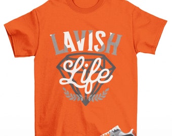 Lavish Sneaker Shirt Orange to Match Air Max 90 Safety Orange