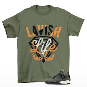 Sneaker Label Jordan 4 Undefeated Matching Sneaker Tee Shirt
