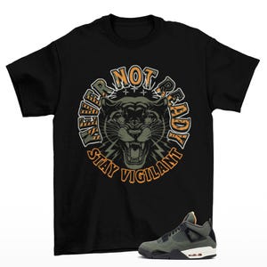 For the Culture Jordan 4 Undefeated Matching Sneaker Tee