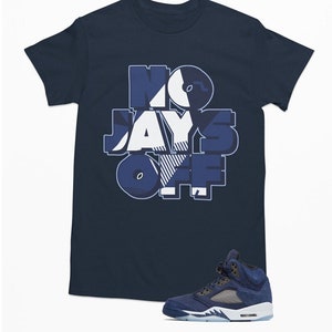 Navy blue shop jordan shirt